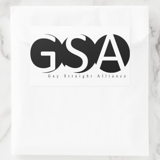 APSU GSA Rectangle Aufkleber (Tasche)