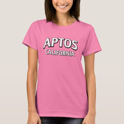 Aptos California T-Shirt (Vorderseite)