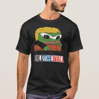 Apu Apustaja Trump Bau die Mauer, die Helfer (Maue T-Shirt
