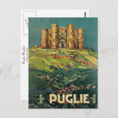 Apulien (Apulien) Postkarte (Vorne/Hinten)