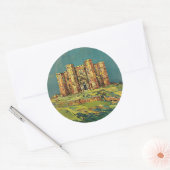 Apulien (Apulien) Runder Aufkleber (Umschlag)