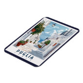 Apulien, Italien: Ein Retro Magnet (Linke Seite)