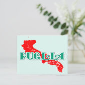 Apulien Postkarte (Stehend Vorderseite)