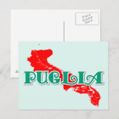 Apulien Postkarte (Vorne/Hinten)