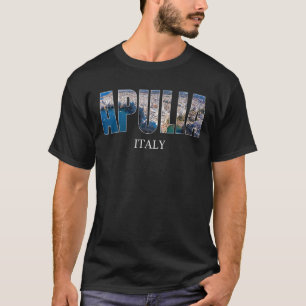 Apulien Präfektur Italien Stadt Apulien vintage It T-Shirt