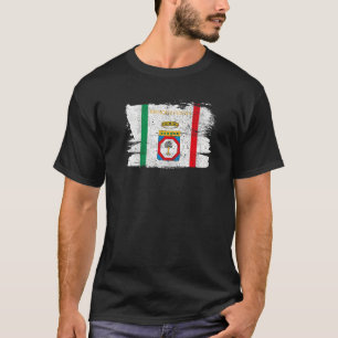 Apulien Region Italien Bari Italien Flagge Vintage T-Shirt