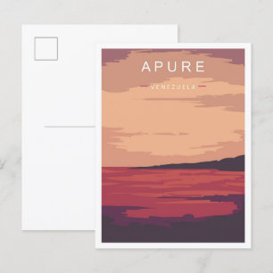 Apure Venezuela Kunst, Dichtung und Musik Postkarte