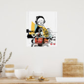 APxAdobe Matthew Curry-Mount Angenehm Poster (Küche)