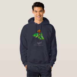 Aqpik, orange-nordische Beerenhoodie Hoodie