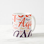 Aqsa Kaffeetasse (VorderseiteRechts)