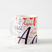 Aqsa Kaffeetasse (Vorderseite Links)