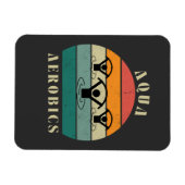 aqua aerobics magnet (Horizontal)