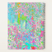 Aqua and Hot Pink Sunrise in My Rubio Garden Planer (Rückseite)