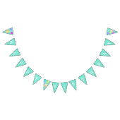 Aqua Aqua Birthday Wimpelkette (Alle)