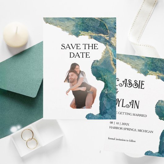 Aqua-Aqua-Save the Date Save The Date