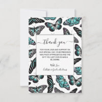 Aqua Aquamarin Black Butterfets Wasserfarben Muste