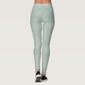 Aqua Aquamarin Green Leggings (Rückseite)