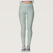 Aqua Aquamarin Green Leggings (Vorderseite)