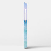 Aqua Aquamarin Lavendel Ocean Waves Tropical Beach Case-Mate iPhone Hülle (Rückseite / Links)