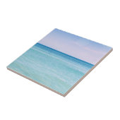 Aqua Aquamarin Lavendel Ocean Waves Tropical Beach Fliese (Seite)
