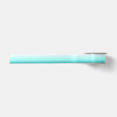 Aqua Aquamarin Ombre Gradient Satinband (Vorderseite)