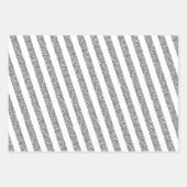 Aqua Aquamariner Glitzer Sweet 16 Personalisiert T Geschenkpapier Set (Vorderseite 3)