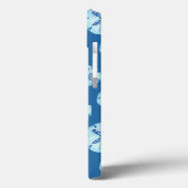 Aqua-aquamariner Sand Dollar Aquarell-individuelle Case-Mate iPhone Hülle (Rückseite / Links)