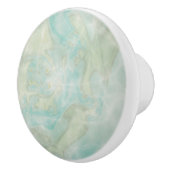 Aqua-aquamariner Schein Keramikknauf (Rechts)