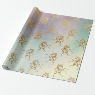 Aqua aquamariner tadelloser PastellOmbre lila Geschenkpapier