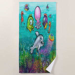 Aqua Babies Beach Handtuch