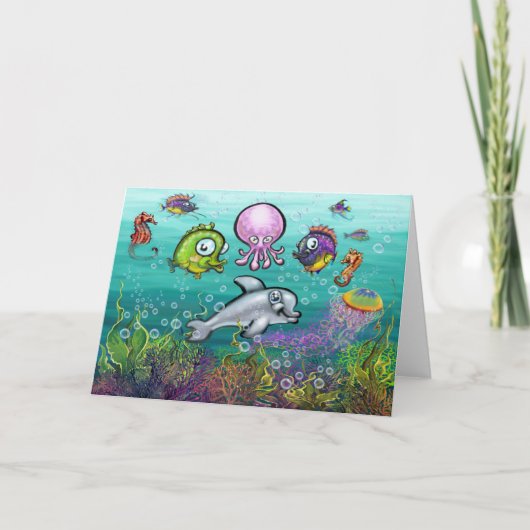 Aqua Babies Card Karte (Vorderseite)