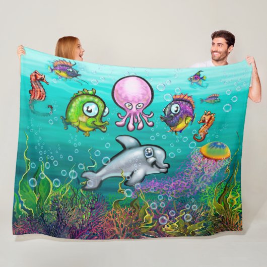 Aqua Babies Fleece Blanket (Beispiel)