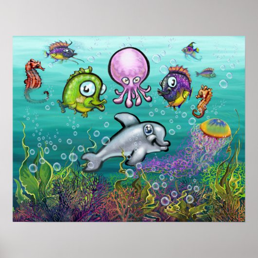 Aqua Babies Poster (Vorne)