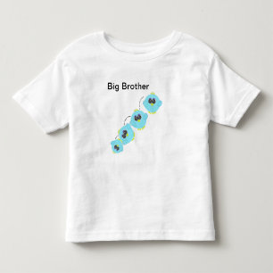 Aqua Baby Bird Big Brother Kleinkind T-shirt