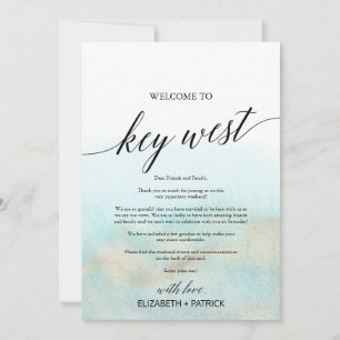 Aqua Beach Key West Begrüßungsbrief und -reise