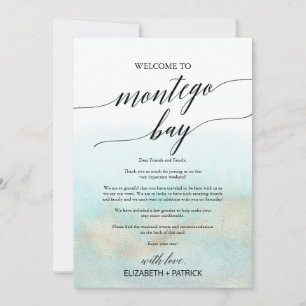 Aqua Beach Montego Bay Begrüßungsschreiben und Rei