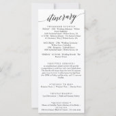 Aqua Beach Ocho Rios Begrüßungsschreiben und Unter (Rückseite)