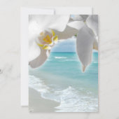Aqua Beach Orchidee Save The Date (Rückseite)