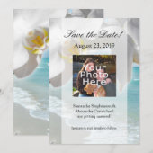 Aqua Beach Orchidee Save The Date (Vorne/Hinten)