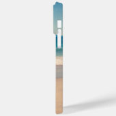 Aqua Beach Scene Case-Mate iPhone Hülle (Rückseite / Links)