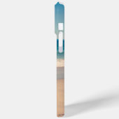 Aqua Beach Scene Foto Case-Mate iPhone Hülle (Rückseite / Links)