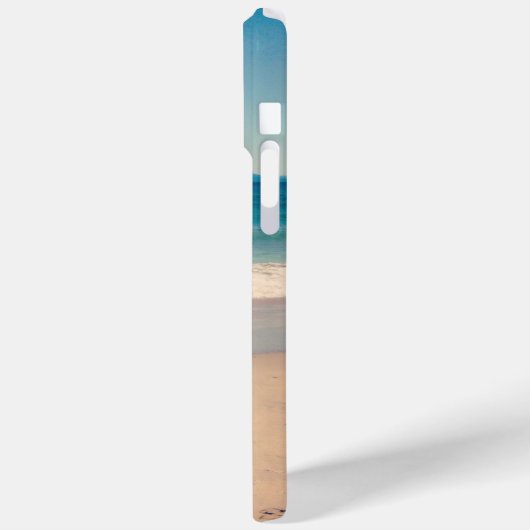 Aqua Beach Scene Foto Case-Mate iPhone Hülle (Rückseite / Links)