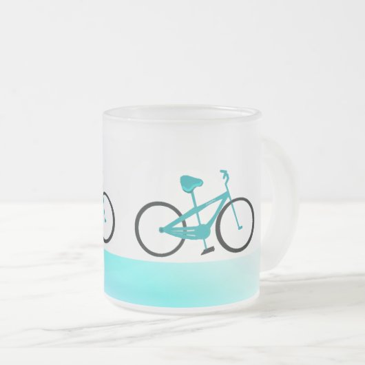 Aqua Bicycle Mattglastasse (VorderseiteRechts)