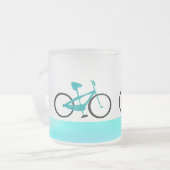Aqua Bicycle Mattglastasse (Vorderseite Links)
