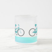 Aqua Bicycle Mattglastasse (Mittel)
