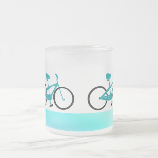 Aqua Bicycle Mattglastasse (Mittel)
