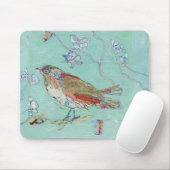Aqua Bird Mousepad (Mit Mouse)
