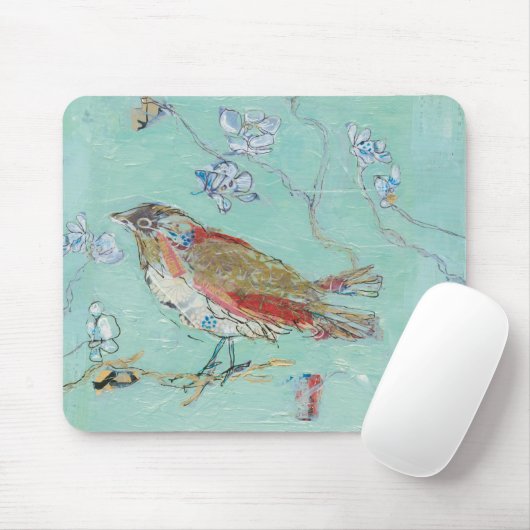 Aqua Bird Mousepad (Mit Mouse)