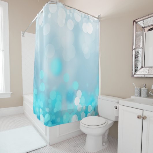 Aqua-Blasen Duschvorhang (Beispiel)
