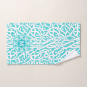 Aqua-Blau des Badhandtuch Set (Handtuch)